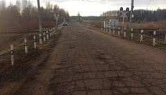 Ж/д переезд вблизи села Волково Слободского района временно перекроют